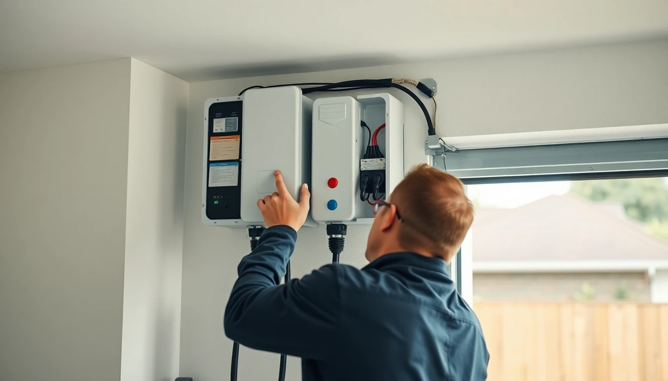 Garage EV Charger Installation