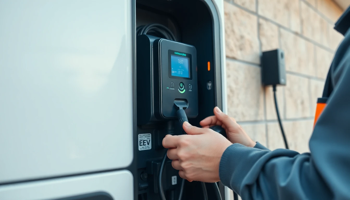 Commercial EV Charger Installation